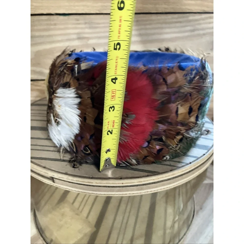 Ostrich Plume Feather Pirate/Steampunk/Fancy Victorian Hat
